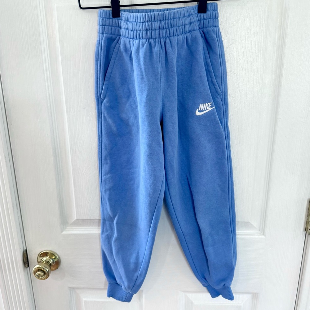 NIKE Like new Kids Blue Jogger Pants SMALL